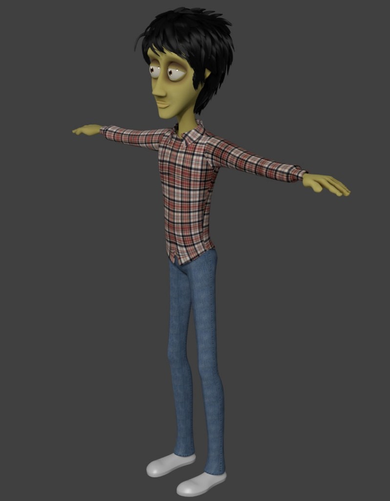 man character (medium poly) preview image 1